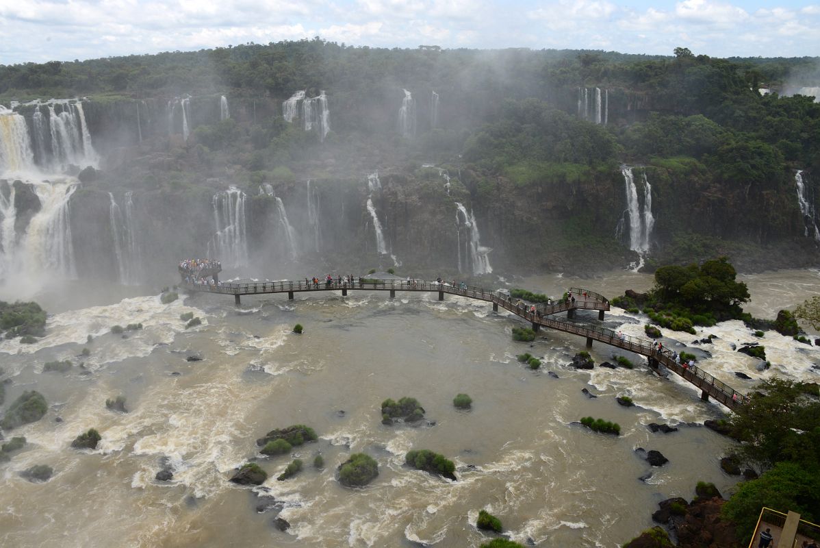 21 Garganta Del Diablo Devils Throat Iguazu Falls Brazil Viewing Platform